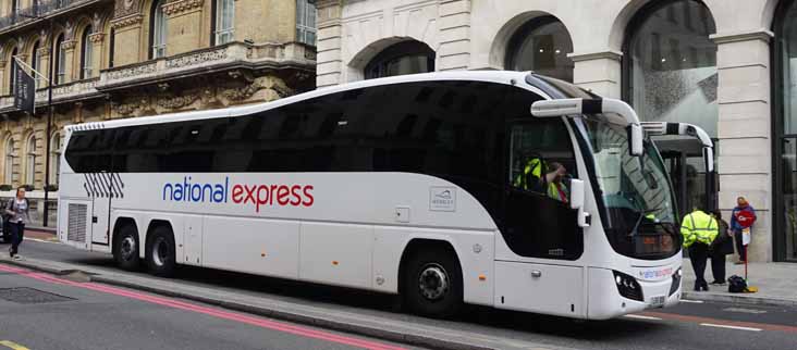 Parks Volvo B11RT Plaxton Elite LSK808 National Express